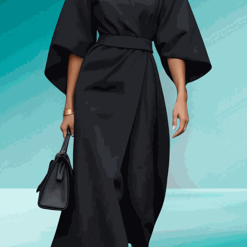 Louise™ Ceintuur Maxi Avondjurk