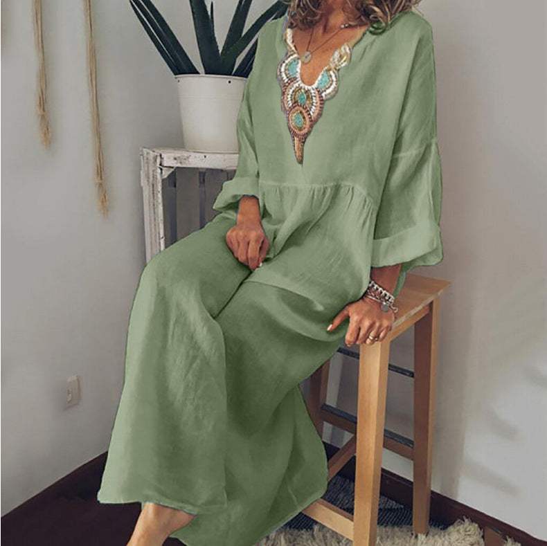 Boho Grace maxi-jurk