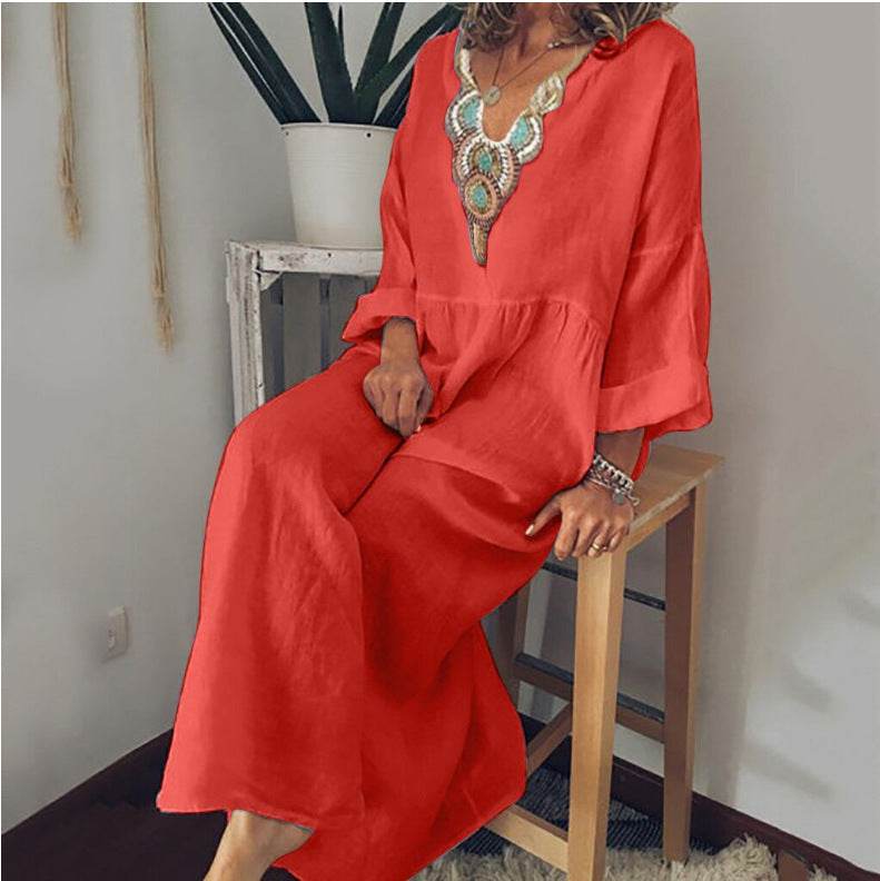 Boho Grace maxi-jurk