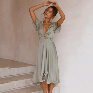 Rosé Allure – Plissé Midijurk