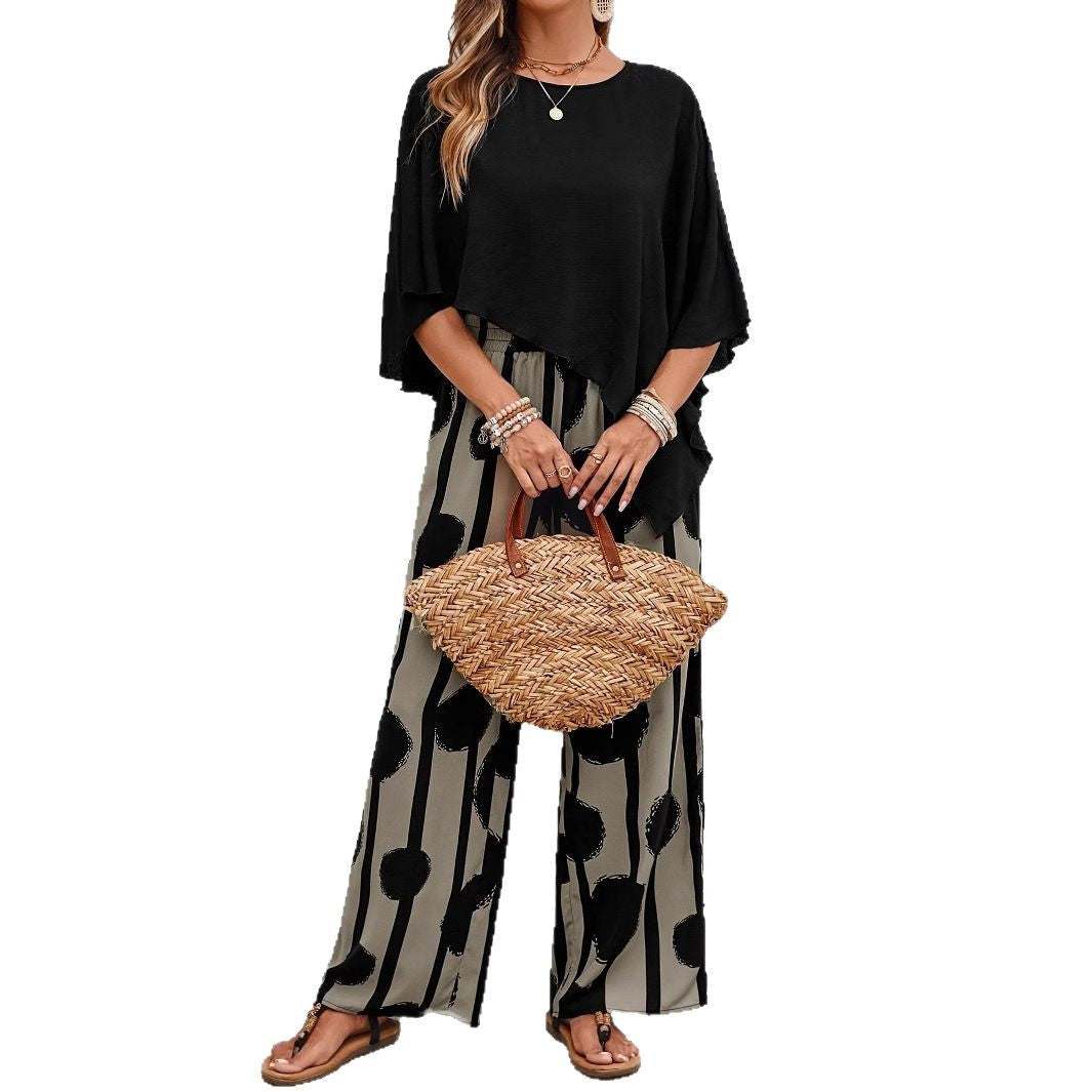 Luchtige Set met Asymmetrische Top