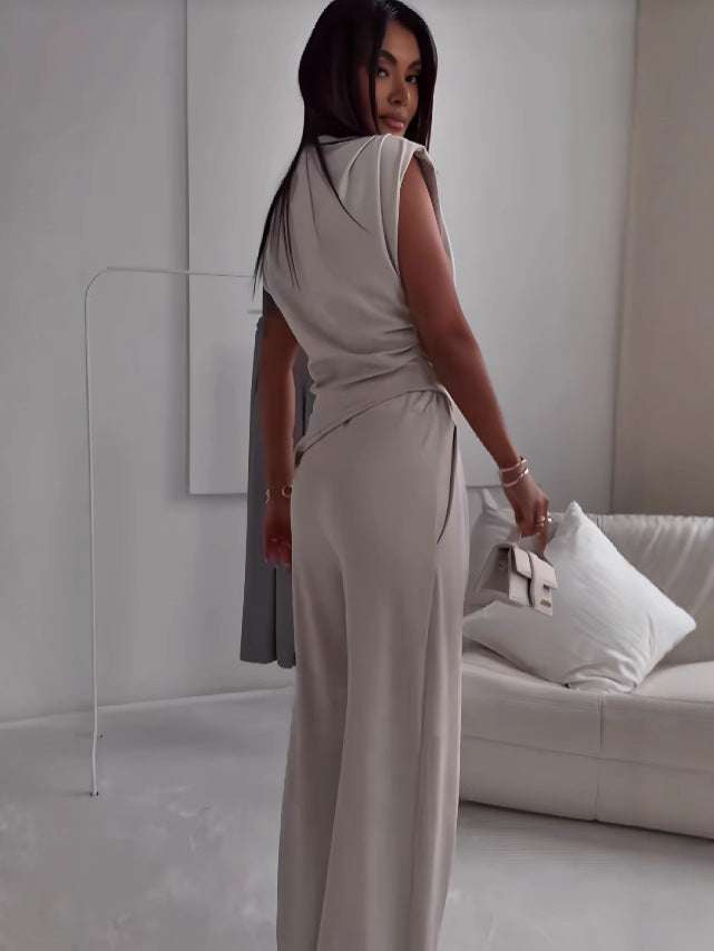 Asymmetrisch Elegant Broekpak