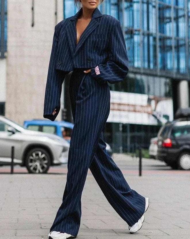 Street Tailor – Gestreepte Co-ord Set