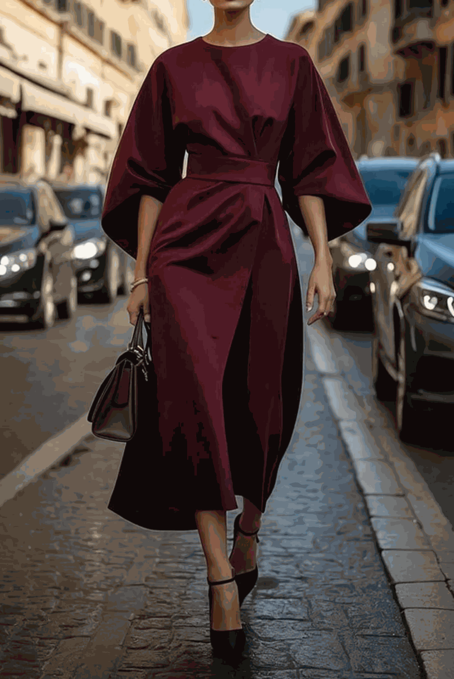 Louise™ Ceintuur Maxi Avondjurk